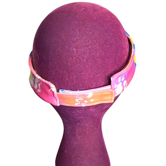 Vintage Neon Beach Visor Like Rollerblading Barbie 80s/90s Surf - Picture 3 of 6